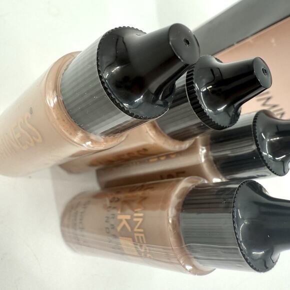 (4) LUMINESS Silk Airbrush Silk Foundation N-Warm 4 Shades 50, 60, 70, 80 + Love - Picture 8 of 14